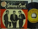 JOHNNY CASH w/ The Tennessee Two RARE SUN PS EP 114 VG+