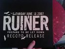 Ruiner Prepare To Be Let Down LP have heart verse rare