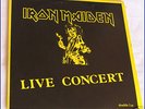 IRON MAIDEN - LIVE CONCERT (VERY RARE 2 LP SET)