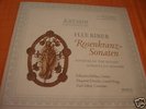 ARCHIV 2lp BIBER sonatas EDUARD MELKUS violin  MINT 