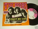 ultra rar 45t 181/  the doors light my fire+2 ex - ex-