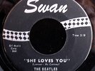 THE BEATLES-She Loves You/I'll Get You 45-SWAN #4152-1
