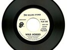 ROLLING STONES * WILD HORSES * WHITE LABEL PROMO 45 NM