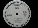 TOTO Hold The Line 1978 VERY RARE PROMO 12