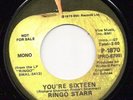 Ringo Starr 45 APPLE You're Sixteen DJ COPY Beatles