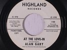 ALAN GARY: At The Love-in / Good Lovin' Woman 45 (dj) Rock & Pop