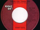 Northern Soul 45 - SAMMY GAHA -Thank You, Thank You