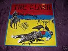 THE CLASH GIVE EM ENOUGH ROPE LP SIGNED AUTOGRAPH PUNK