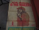 BOB MARLEY RASTAMAN VIBRATION  PROMOTIONAL BURLAP BAG