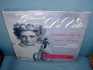 GIOCONDA DE VITO BRAHMS VIOLIN CONCERTO 1st LABEL