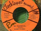 BUNNY CLARKE- BE THANKFUL- CLOCKTOWER (Upsetter)- EX++