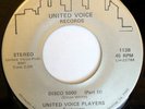 rare Modern Soul Boogie 45 UNITED VOICE PLAYERS disco
