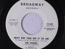 THIEVES: Why Did You Do It To Me / I'm Not The One 45 (dj) rare Soul