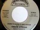 rare Modern Soul Boogie 45 CHUCK STRONG doin' it Listen