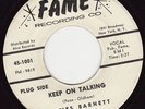 NORTHERN SOUL 45 RPM - JAMES BARNETT - FAME RECORDING