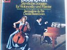 DU PRE  BARENBOIM  Beethoven Sonata cello piano 3 LP
