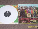 THE BEATLES Sgt Peppers Lonely Hearts Club WHITE LP EX