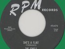 JEWELS She's a Flirt / B-Bomb Baby 45rpm RPM 1956
