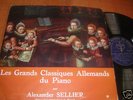 RARE FRENCH CND /GERMAN PIANO MUSIC / ALEXANDER SELLIER
