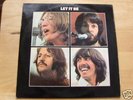 THE BEATLES -  LET IT BE UK LP RED APPLE EX.