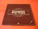 LOS CANARIOS Y POP TOPS 2 DISCOS RARO CAUDAL Spanish LP