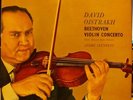 Beethoven: Violin Concerto vinyl LP, Oistrakh SAX 2315.