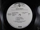 *Rare Black Sabbath w/ Ozzy Debut Album WB Promo Vinyl*
