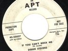 Debbie Stevens If You Can't Rock Me 1959 WLP VG Listen