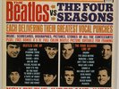 BEATLES vs 4 SEASONS Vee Jay LP with poster nm