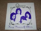 Queen - Keep Yourself Alive - Live LP  RARE White Label