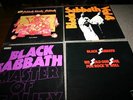 Black Sabbath 4 LP's (3IMPORT) Master,Sabbath,Vol4 VG