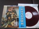 Shadows ST First Album Japan Red Wax Vinyl LP Promo White Label Test Hank Marvin