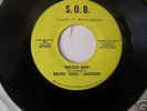 RALPH ''SOUL'' JACKSON  - MATCH BOX / LET YOUR SWEET LO
