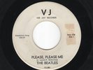 Beatles 45 Vee Jay VJ 581 Please Please Me Rare Label