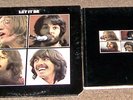 THE BEATLES GET BACK-BOOK FROM BOX SET LET IT BE + LP