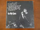 MINOR THREAT IN MY EYES 7 45 EP YELLOW DISCHORD LABEL
