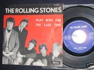 THE ROLLING STONES play fire Belgian decca 23598 45 rpm