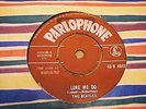 The Beatles Love Me Do 1962 red Parlophone 7