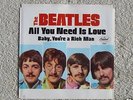 Beatles All You Need Is Love Picture Sleeve NM