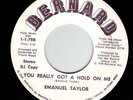 Emanuel Taylor 'You Really' Rare modern soul LISTEN