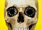 RARE DAMIEN HIRST 7” ART COVER THE HOURS / YELLOW VERS.