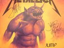 METALLICA Jump In The Fire EP LP UK Import NM- signed