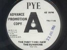 THE TIME *FIRST TIME I SAW THE SUNSHINE*UK MOD FUZZBEAT
