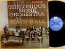 THELONIOUS MONK At Town Hall RIVERSIDE LP 1959