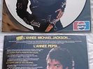 Michael Jackson Bad FRENCH PICTURE DISC PROMO LP 1988