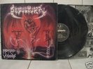 LP SEPULTURA Morbid Visions COGUMELO + insert VG/VG-
