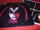 KISS LP  - GENE SIMMONS SOLO LP - HAS INSERT