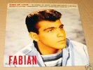 FABIAN  King Of Love rarest Swedish EP 1960 Red Vinyl