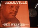 THE BEN WEBSTER QUINTET LP Record Album SOULVILLE