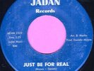 JOHNNY MOORE Just Be For Real RARE NORTHERN SOUL R&B 45
